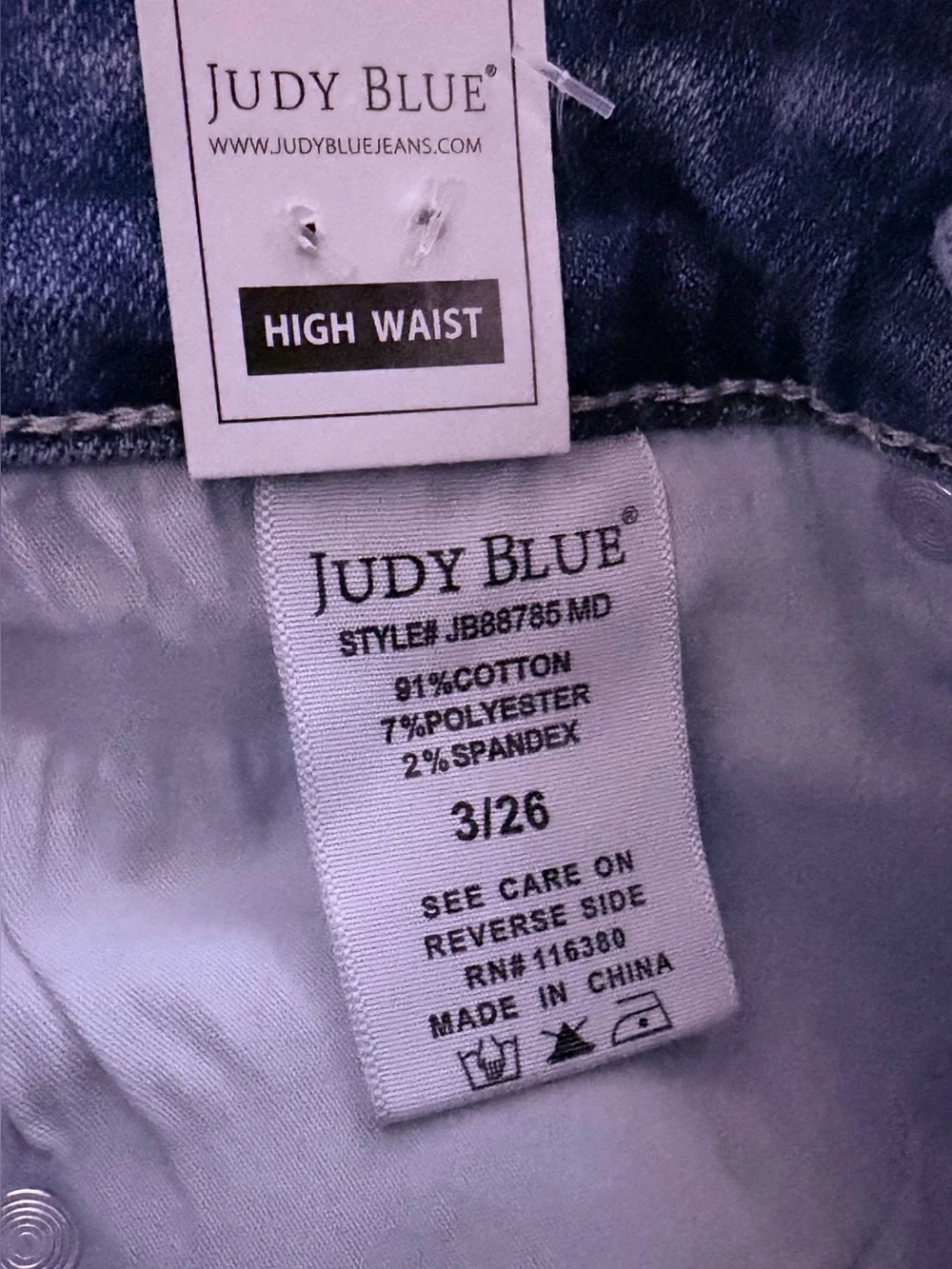 Judy Blue jeans 3 / 26 NWT